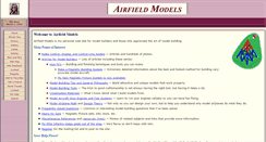 Desktop Screenshot of airfieldmodels.com